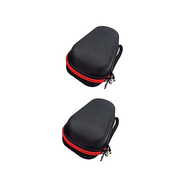 FRCOLOR 3 Pièces Sac De Rangement Étui Rigide Compact Cas De Tondeuse à Cheveux Porte-tondeuse Barbier Mallette De Transport 