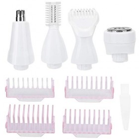 Épilateur électrique, CINQ FONCTIONS SERVICE SATISFAISANT Outil dépilation pour épilateur Corporel LISTE DE COLISAGE pour la