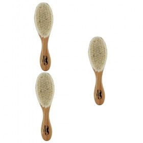 Beaupretty 3 Pièces Hommes Brosse À Barbe Hommes Visage Propre Brosse Laine Brosse Moustache Buisson Blaireau Visage Brosse B