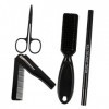 Beaupretty 8 Pièces Ensemble De Stylos À Moustache Outil De Toilettage De Barbe Peignes À Cheveux Pour Hommes Stylo À Barbe S