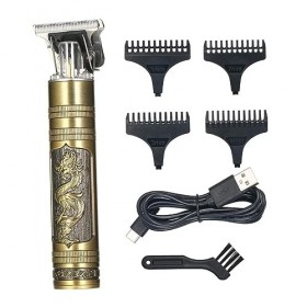 FRCOLOR 1 Ensemble Huile Tête Tondeuse À Cheveux Barbe Et Moustache Tondeuse Pour Hommes Beauté Kit Hommes Costume Rasoirs Po