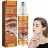 Rouleau de crème sous les yeux, Efficace Sérums Yeux Rollerball, Sérums énergisants anti-rides pour les yeux pour les cernes 