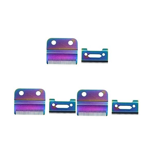 FRCOLOR 4 Pièces Têtes De Coupe De Cheveux Électriques Tête De Toiletteur De Moustache Tête De Coupe-Barbe Tête De Coupe Tête