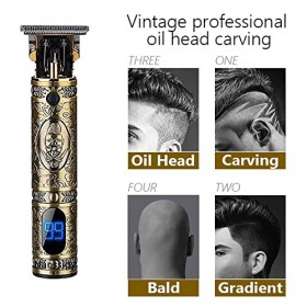 Taoying Tondeuse Cheveux Hommes,Tondeuse Barbe Kit Homme Electriques, Tondeuse Cheveux Sans Fil Rechargeable, Rasoir Barbe av