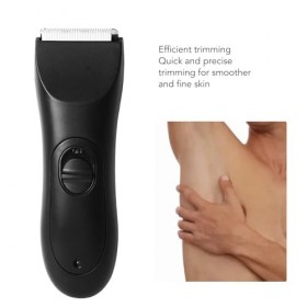 Les Hommes Corps Tondeuse à Cheveux, Précision Lisse Coupe, Longueur Réglable, RechargeableFil, étanche pour le Plein Corps d