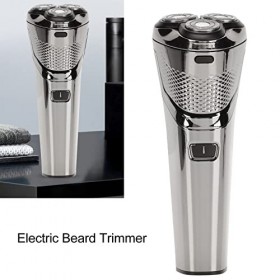 Rasoir électrique Pour Hommes, Tondeuse à Barbe électrique, Tondeuse à Barbe USB Rechargeable, étanche, Affichage De Lénergi