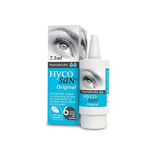 Hycosan - Hydratation oculaire - 7,5 ml