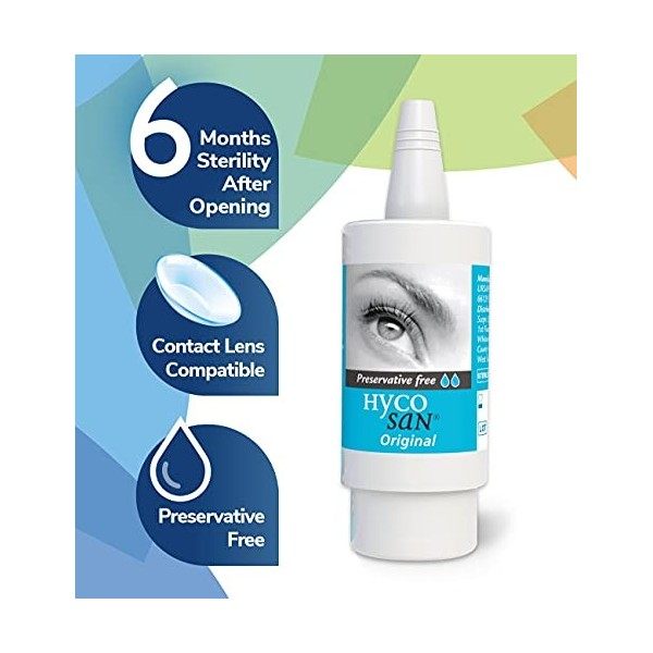 Hycosan - Hydratation oculaire - 7,5 ml