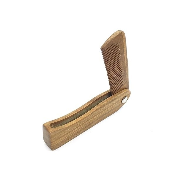 Beavorty 3 Pièces Peigne En Bois Pour Hommes Mini Peigne Outils En Bois Peigne À Barbe En Bois Peigne À Moustache Barbe Peign