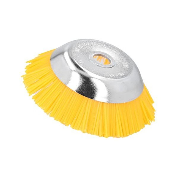 Tête de Coupe-Fil 25mm Large applicabilité Haute dureté Roue en Nylon Brosse Tondeuse Pratique Efficace Cour Jardin