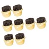FOMIYES 10 Pièces Peigne à Barbe Homme Brosse à Cheveux Cassés Brosse Plumeau Pour Le Cou Peigne à Moustache Brosse à Pour Ho