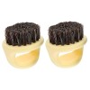 Beavorty 10 Pièces Peigne à Barbe Homme Peigne à Barbe Pour Homme Noir Brosse à Cheveux Cassés Plumeau De Coiffeur Plumeau De