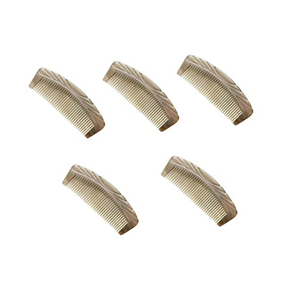 minkissy 3 Pièces Peigne De Massage Grattage Peigne Démêlant à Dents Larges Peigne à Cheveux Antistatique Peigne à à Dents La