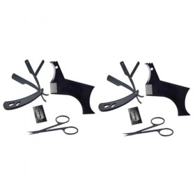 FOMIYES 2 Ensembles Pcs Costumes Pour Hommes Rasoir Pour Hommes Rasoir Pour Hommes Rasage Barbe Shaper Peigne Ciseaux De Rasa