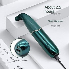 Funfob 4 en 1 Zones Intimes Coupe de Cheveux Rasoir Femme Bikini Ligne Rasoirs Sensibles Cheveux Rasage Tondeuse Barbe Tondeu