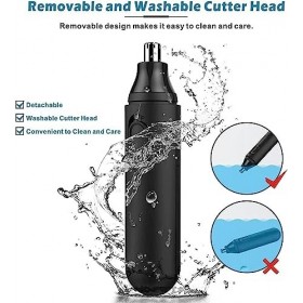 tondeuse pour le nez, tondeuse pour les poils du n Tondeuse à poils de nez Rasage électrique Tondeuse à poils de nez Rasoir d