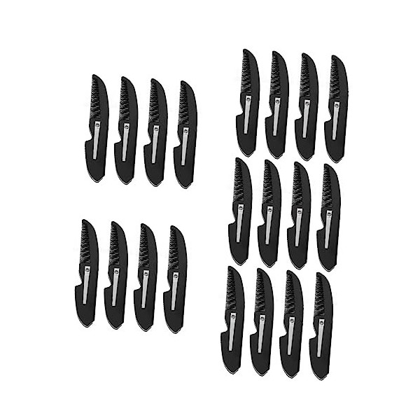 minkissy 16 Pièces Pliage De Poche Pour Hommes Brosse à Chaume Peignes à Barbe Pour Hommes Peigne Taquin Brosse Taquine Fourn