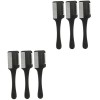 minkissy 9 Pièces Peigne à Cheveux Double Face Coupeur De Cheveux Ciseaux De Coupe Peigne Amincissant Peigne Tondeuse Peigne 