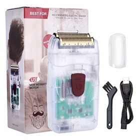HANBOLI Nettoyant pour Les Oreilles, Rasoirs électriques Portables pour Hommes Visage Cheveux Corps Cheveux Ultra-Close Rasag