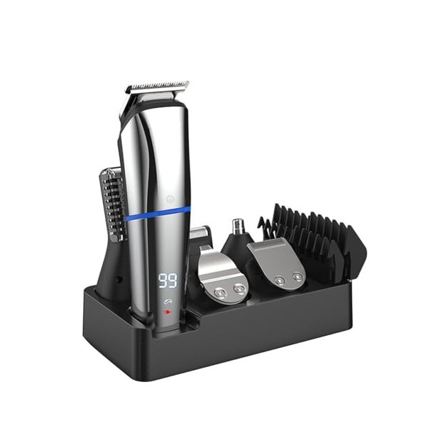 Wallfire 6-IN-1 Hair C Set with 6 Trimmer USB geable Hair Trimmer with Limit Combs