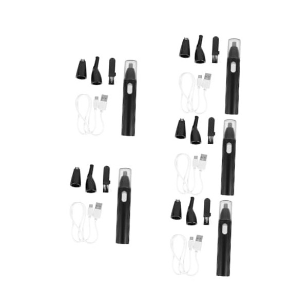 DOITOOL 2 Ensembles Nez Tondeuse Visage Rasoir Pour Hommes Maison Épilateur Électrique Rasage Tondeuse Nez Cheveux
