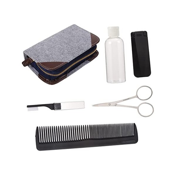 POPETPOP 2 Ensembles DOutils De Soins Infirmiers Kit De Peigne À Barbe Pour Hommes Brosse À Dents De Voyage Hommes Tondeuse 