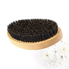 FOMIYES 3 Pièces Brosse Pour Hommes Rasage Barbe Brosse Hommes Poils Barbe Brosse Hommes Barbe Brosse Homme Portable En Bois