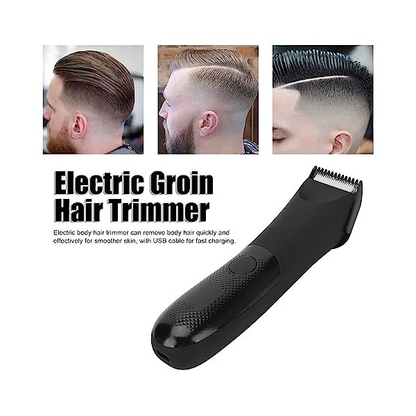 Tondeuse à Cheveux électrique, Tête de Coupe en Céramique Rechargeable par USB, Tondeuse à Cheveux sans Fil pour Homme pour K