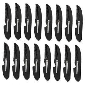 FRCOLOR 16 Pièces Pliage De Poche Pour Hommes Peignes à Moustache Pour Hommes Brosse Taquine Peigne De Poche Peigne Taquin Pe