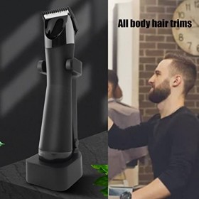 Tondeuse à Poils pour Homme, Tondeuse électrique avec Station de Recharge USB, Rasoir à Bille électrique, Tondeuse sans Fil p