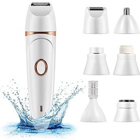 7 sur 1 Tondeuse à Cheveux Nez pour Femmes oeille sans Douleur Tondeuse Tondeuse de Tondeuse Rechargeable pour Jambes, Bras, 