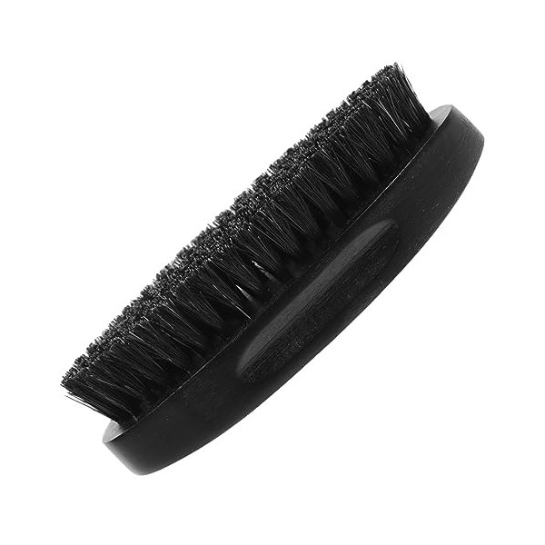 minkissy 5 Pièces Brosse Coiffante Brosse à Barbe En Poils De Sanglier Cheveu Brosse à Barbe Chauffante Brosse En Poils De Sa