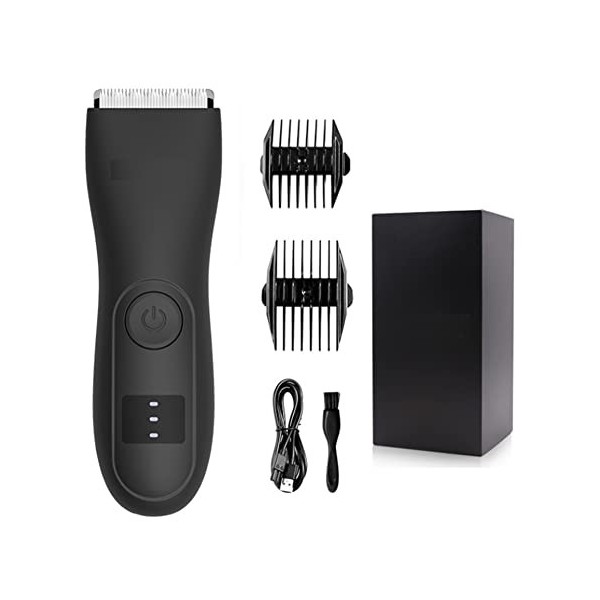 Camiesy Tondeuse à Barbe pour Boules Femme Lady Shaver Épilation Bikini Tondeuse Aine & Body Shaver