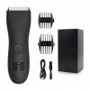 Camiesy Tondeuse à Barbe pour Boules Femme Lady Shaver Épilation Bikini Tondeuse Aine & Body Shaver