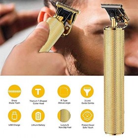 LSJZZ Tondeuse À Cheveux, Électrique Pro Clippers Cheveux Set sans Fil Rechargeable Toilettage Kits T-Blade Fermer Coupe Parf