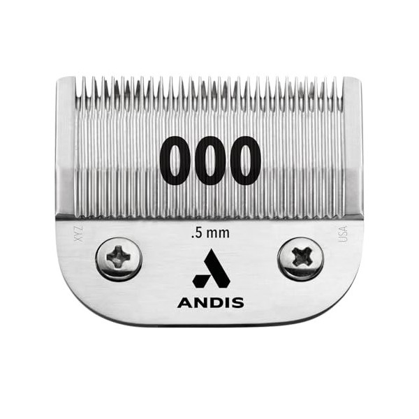 Andis 64073-Jeu de lames pour Edge Ultra Andis Blade la taille 000 0,5 mm