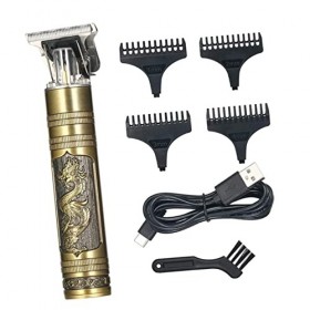 minkissy 1 Jeu Tondeuses Spéciales Sculpture Toilettage Des Cheveux Sans Fil Tondeuse Cheveux Moustache Tondeuse à Cheveux Él