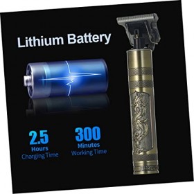 minkissy 1 Jeu Tondeuses Spéciales Sculpture Toilettage Des Cheveux Sans Fil Tondeuse Cheveux Moustache Tondeuse à Cheveux Él