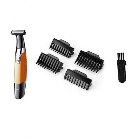 FRCOLOR Tondeuse Visage Barbe Rasoir Électrique Rasoir Homme Rasoir Électrique Tondeuse Visage Rasoirs Chauves Pour Hommes Tê