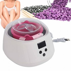 Machine Chauffe-cire, Chauffe-cire Dure Réglable en Aluminium Sûr avec Température pour les Femmes pour la Maison Prise UE 