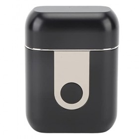 Coupeur de Barbe, Tondeuse à Barbe Électrique Taille de Poche Poignée Confortable IPX6 Imperméable Type C Charge pour Couper 