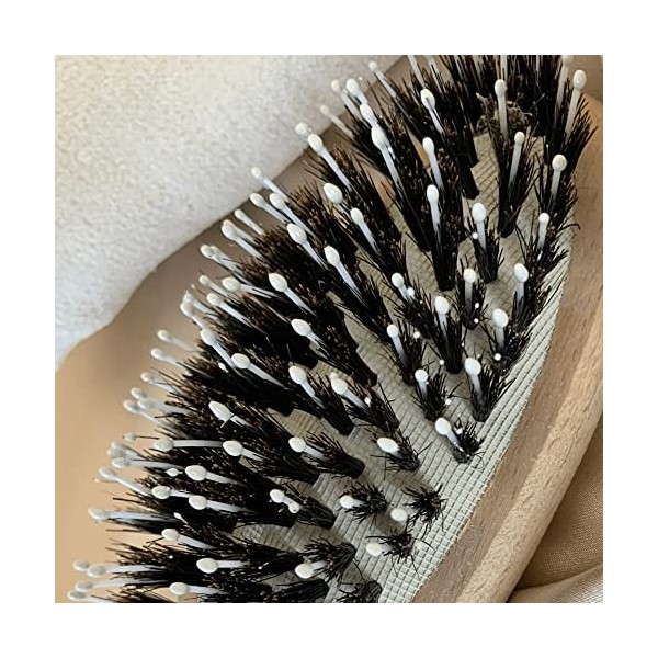 Beech Wood Hair Brush | Wet and Dry Use | Scalp Massage