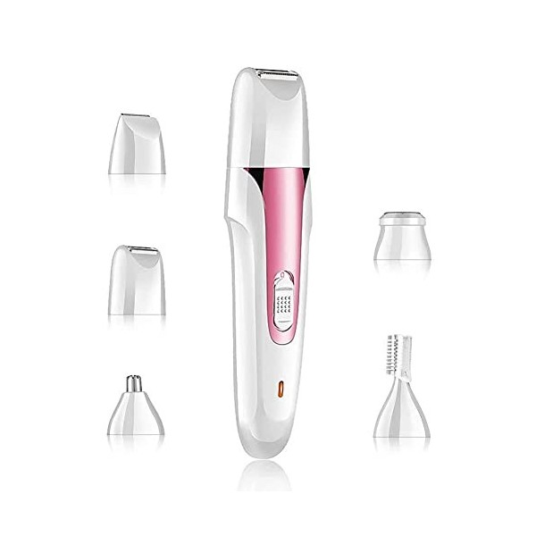 5 en 1 Oreille électrique et Le Nez Tondeuse de Cheveux Tondeuse faciale pour Les Femmes Rechargeables kit de toilettage sans