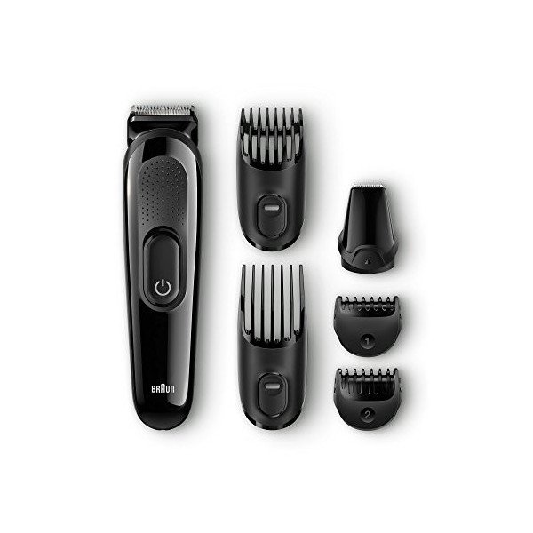 Braun MGK3025 Tondeuse à Cheveux Plastique Noir