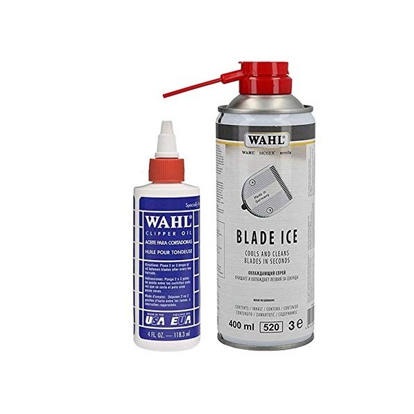 Spray désinfectant et lubrifiant avec huile Wahl pour tondeuse à cheveux MORO.261 - MORO.043 