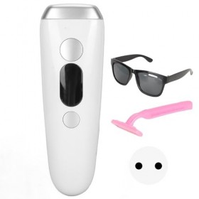 Appareil Dépilation IPL Portable avec écran LCD, Facile à Utiliser pour Lépilation à Domicile Prise UE 