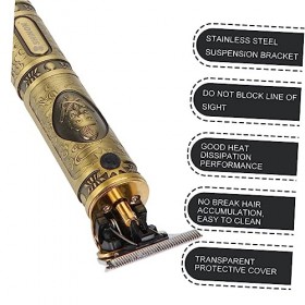 Beavorty 1 Jeu Tondeuses 0mm Pour Hommes Ensemble De Tondeuse à Cheveux Tondeuses Bouddha Rasoir Pour Le Tondeuse Chauve Tond