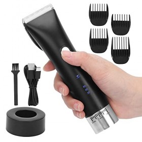 Tondeuse à Cheveux sans Fil, Tondeuse à Cheveux électrique Rechargeable Kit de Coupe de Cheveux pour Hommes Tondeuse à Cheveu