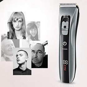 Leyee Tondeuse électrique IPX7 Étanche Rechargeable Sans Fil Tondeuse Cheveux Rasoir Avec Câble USB