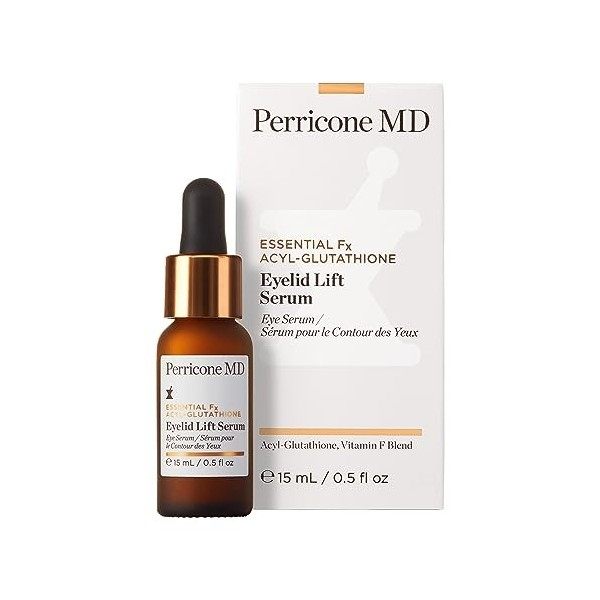 Perricone MD Essential FX Acyl-Glutathione Eyelid Lift Serum For Unisex 0.5 oz Serum
